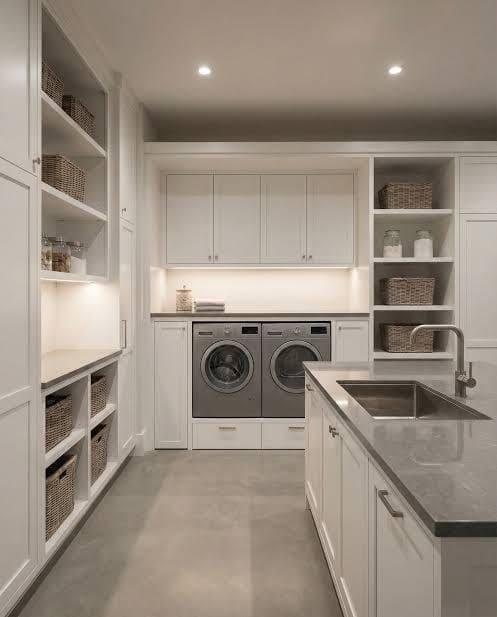 Custom laundry cabinetry Sydney